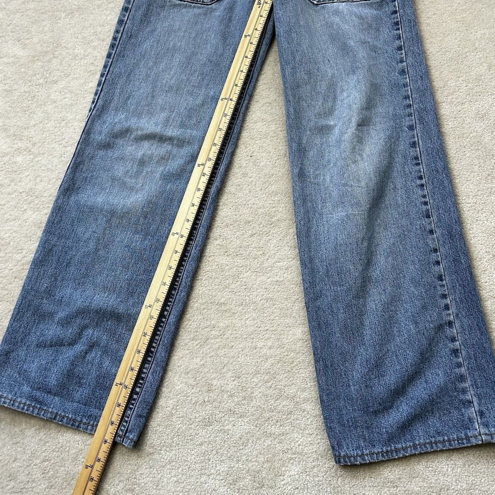 Vintage 90s Levis Silvertab Jeans Women's 3 Baggy Skater USA Carpenter Wide Leg - Picture 6 of 11
